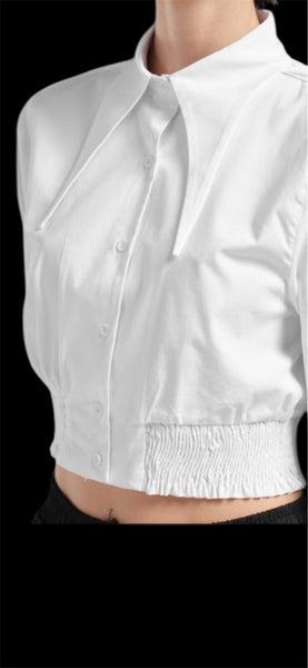 Camisa cuello largo