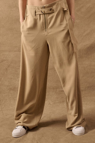 Belted Relaxed Pants